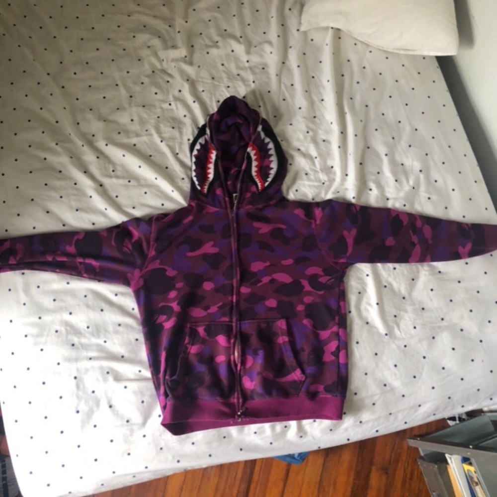 Bape shark hoodie